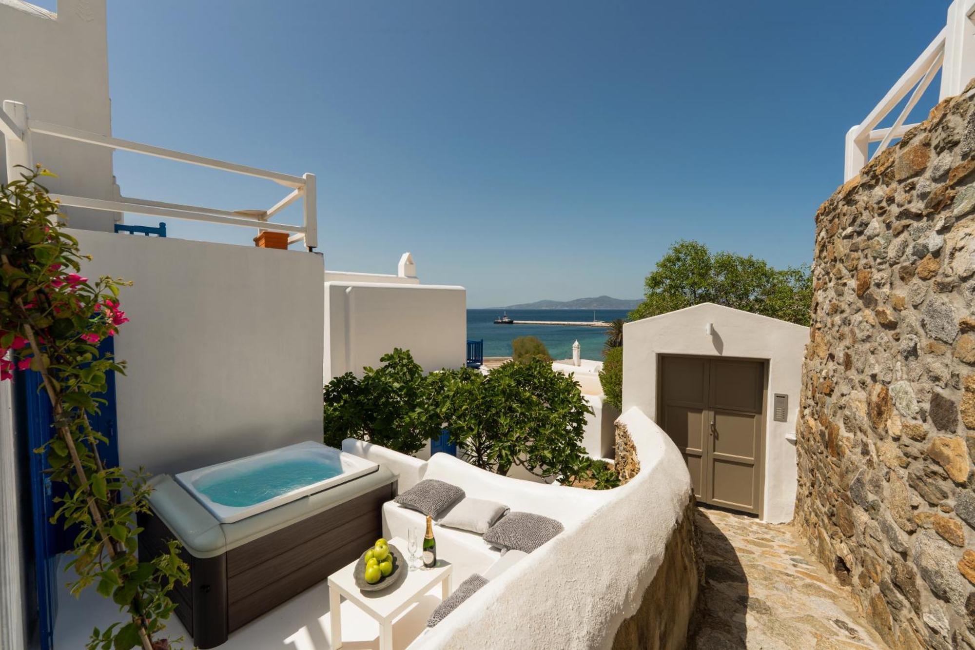 Seaview Central Suites Mykonos Town المظهر الخارجي الصورة